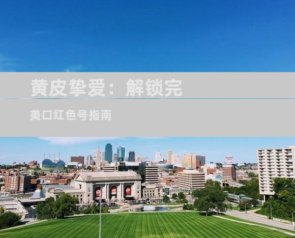 黄皮挚爱：解锁完美口红色号指南